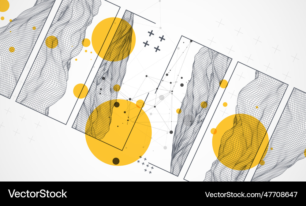 Modern science abstract background surface Modern science abstract background surface vector image