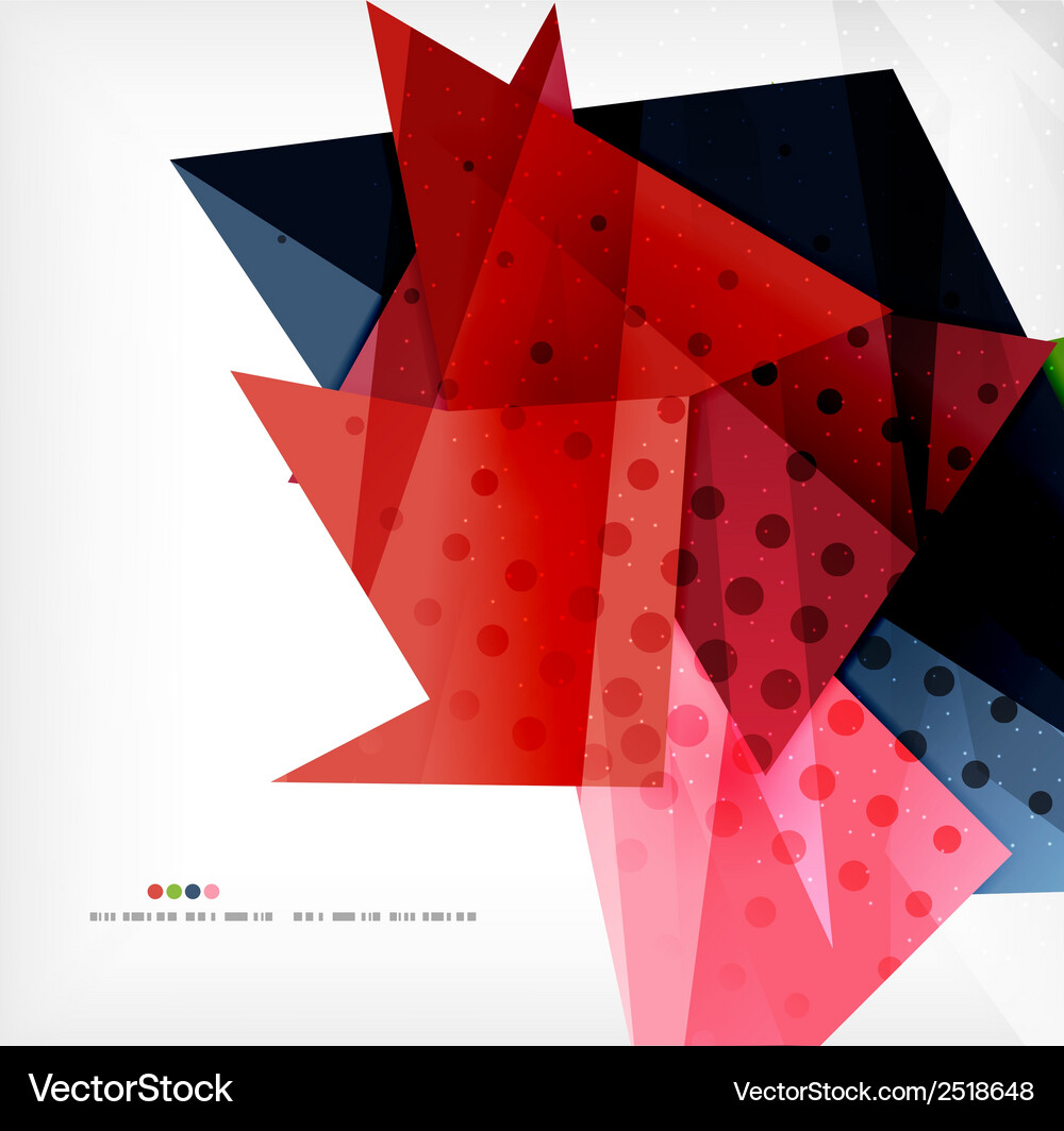 Abstract sharp angles background Vector Image