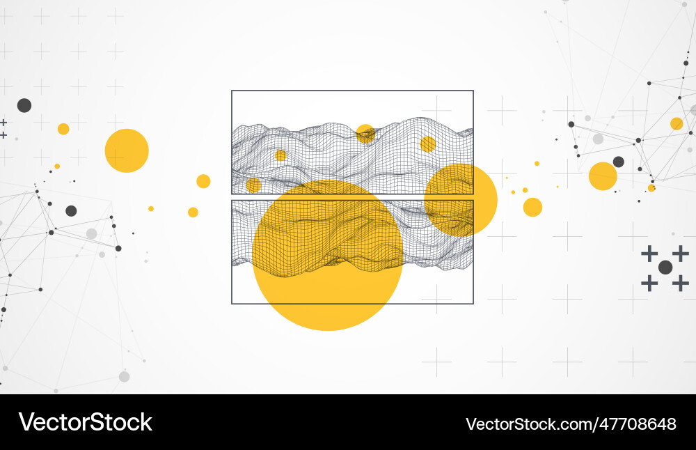 Modern science abstract background surface Modern science abstract background surface vector image