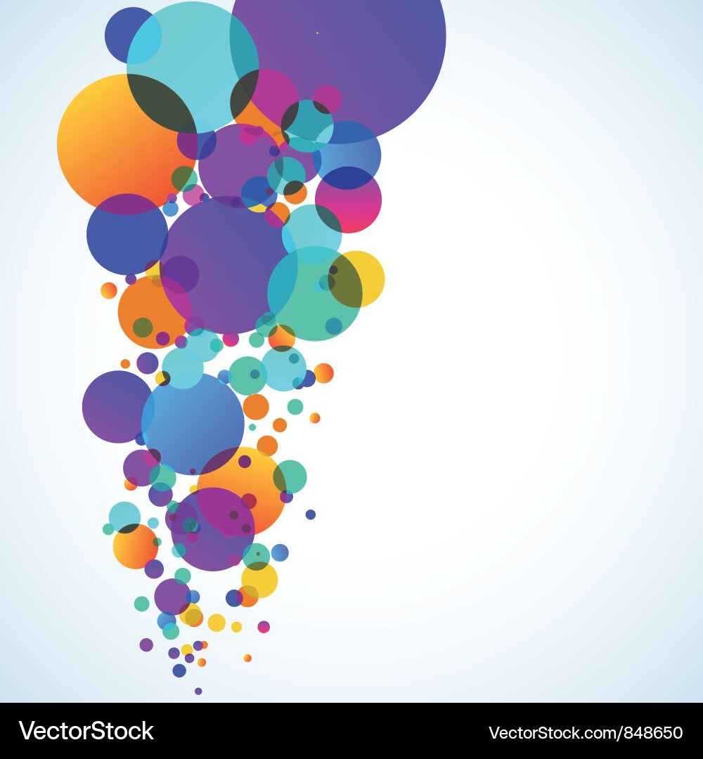 Abstract colorful background vector image