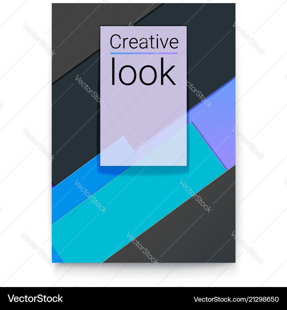 Abstract design with multi colored layers of paper Abstract design with multi colored layers of paper vector image