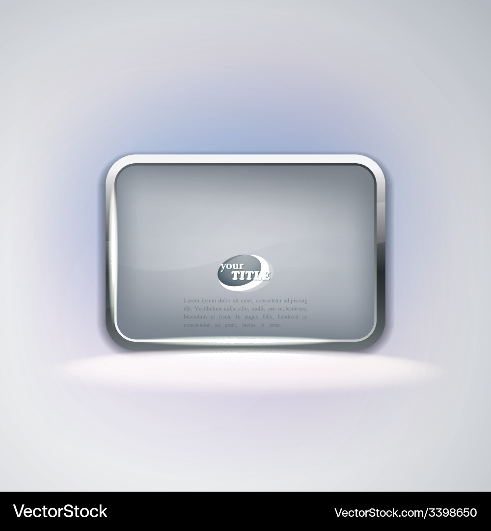 Frame for design vector image