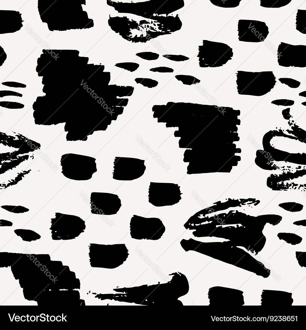 Abstract Brushstroke Pattern Vector Image