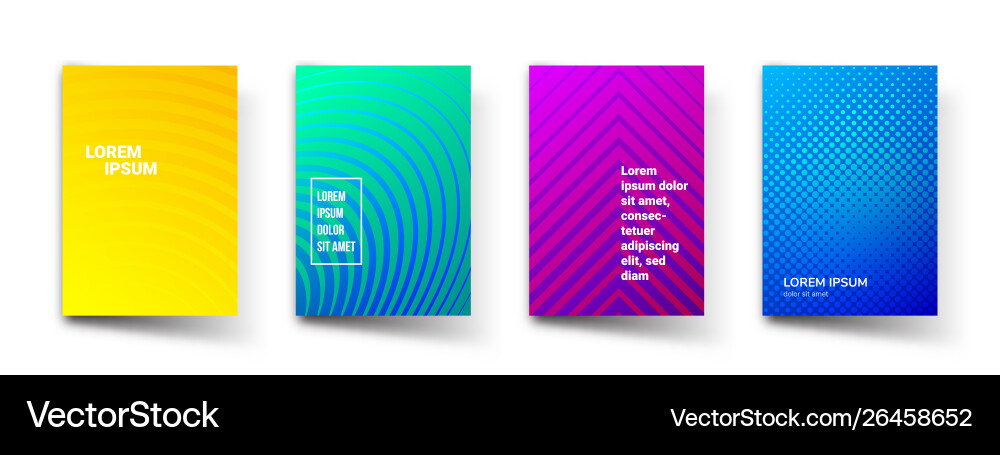 Abstract Gradient Pattern Background vector image