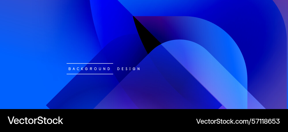 Abstract blue gradients create dynamic shapes Abstract blue gradients create dynamic shapes vector image