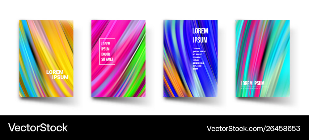 Abstract Color Gradient Background vector image