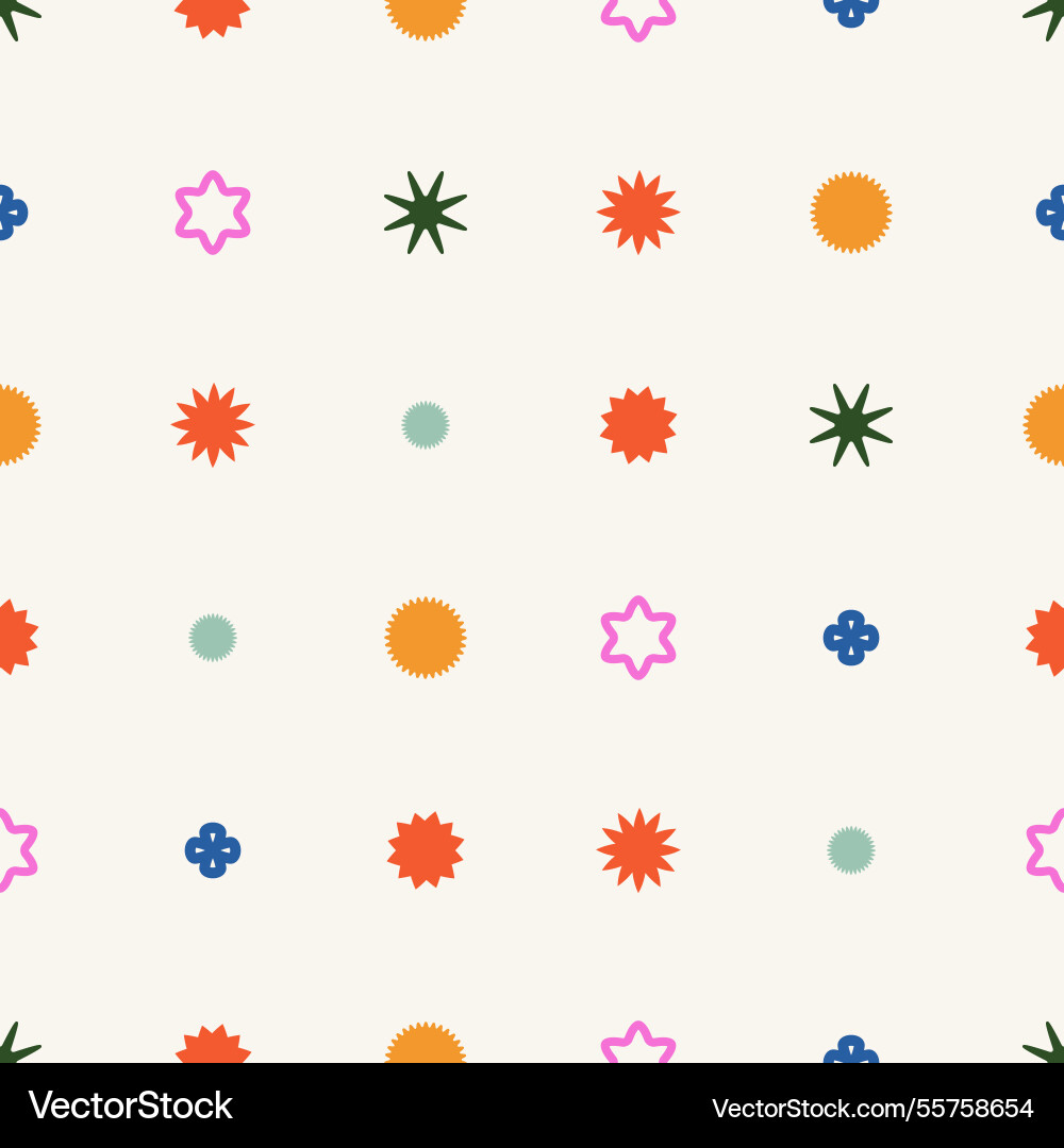 A colorful abstract seamless pattern featuring A colorful abstract seamless pattern featuring vector image
