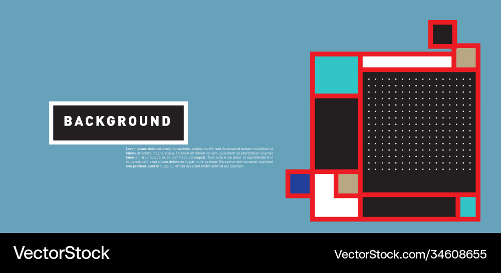 Abstract colorful rectangle background for banner Abstract colorful rectangle background for banner vector image