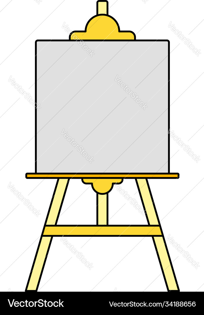 Easel icon vector image