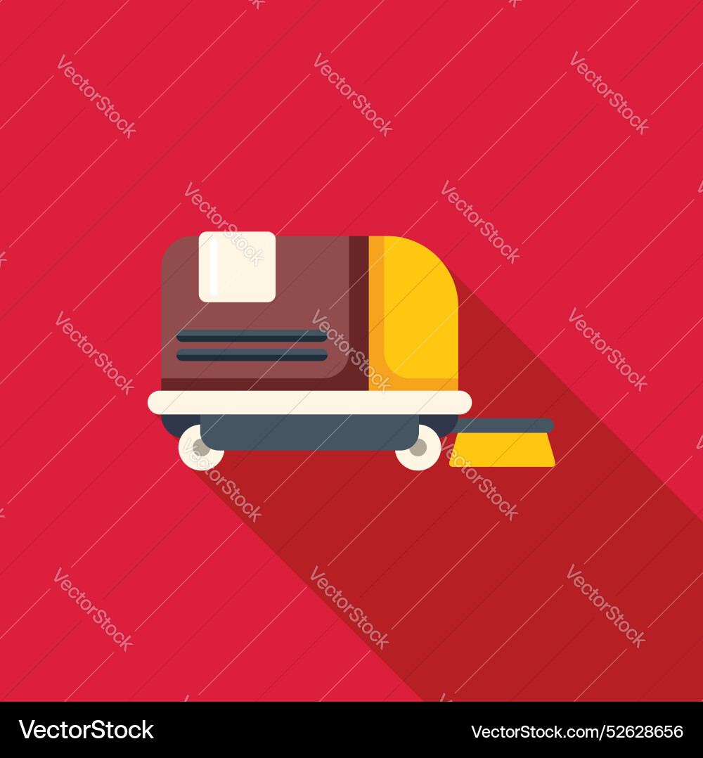 Floor cleaning machine using rotating brushes Floor cleaning machine using rotating brushes Vector Image