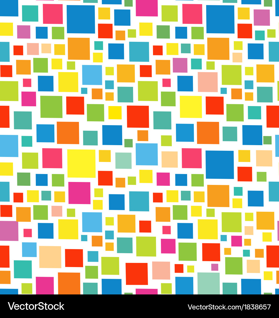 Abstract background with squares Vector Image