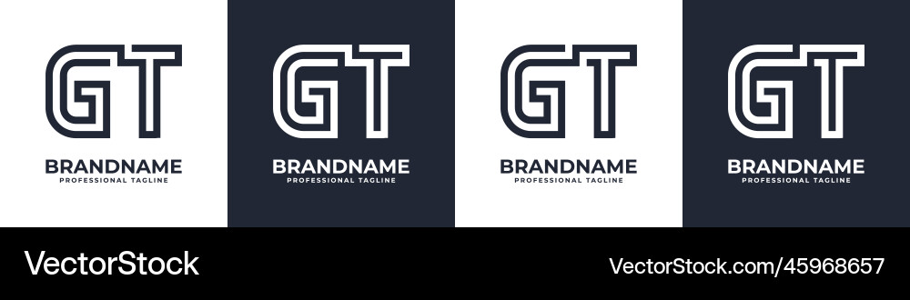 Buchstaben gt oder tg globale Technologie Monogramm Logo Buchstaben gt oder tg globale Technologie Monogramm Logo vektorbild