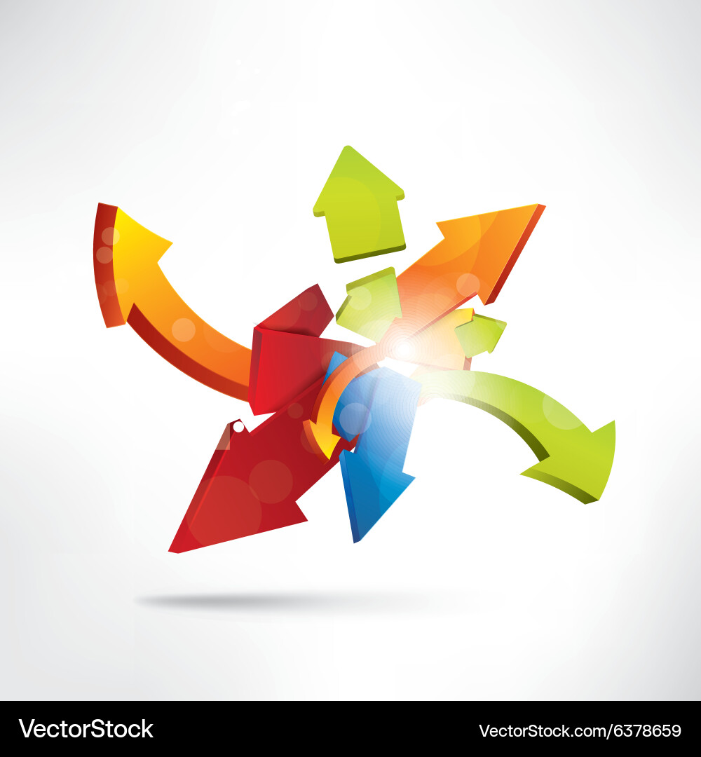 Abstract background with geometric shapes Vector Image