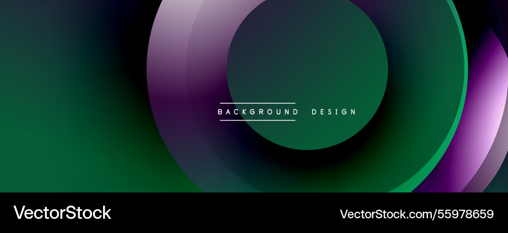 Abstract composition with layered circular Abstract composition with layered circular Vector Image