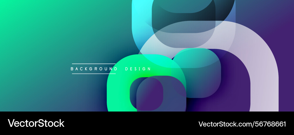 Abstract gradients overlapping shapes create Abstract gradients overlapping shapes create vector image