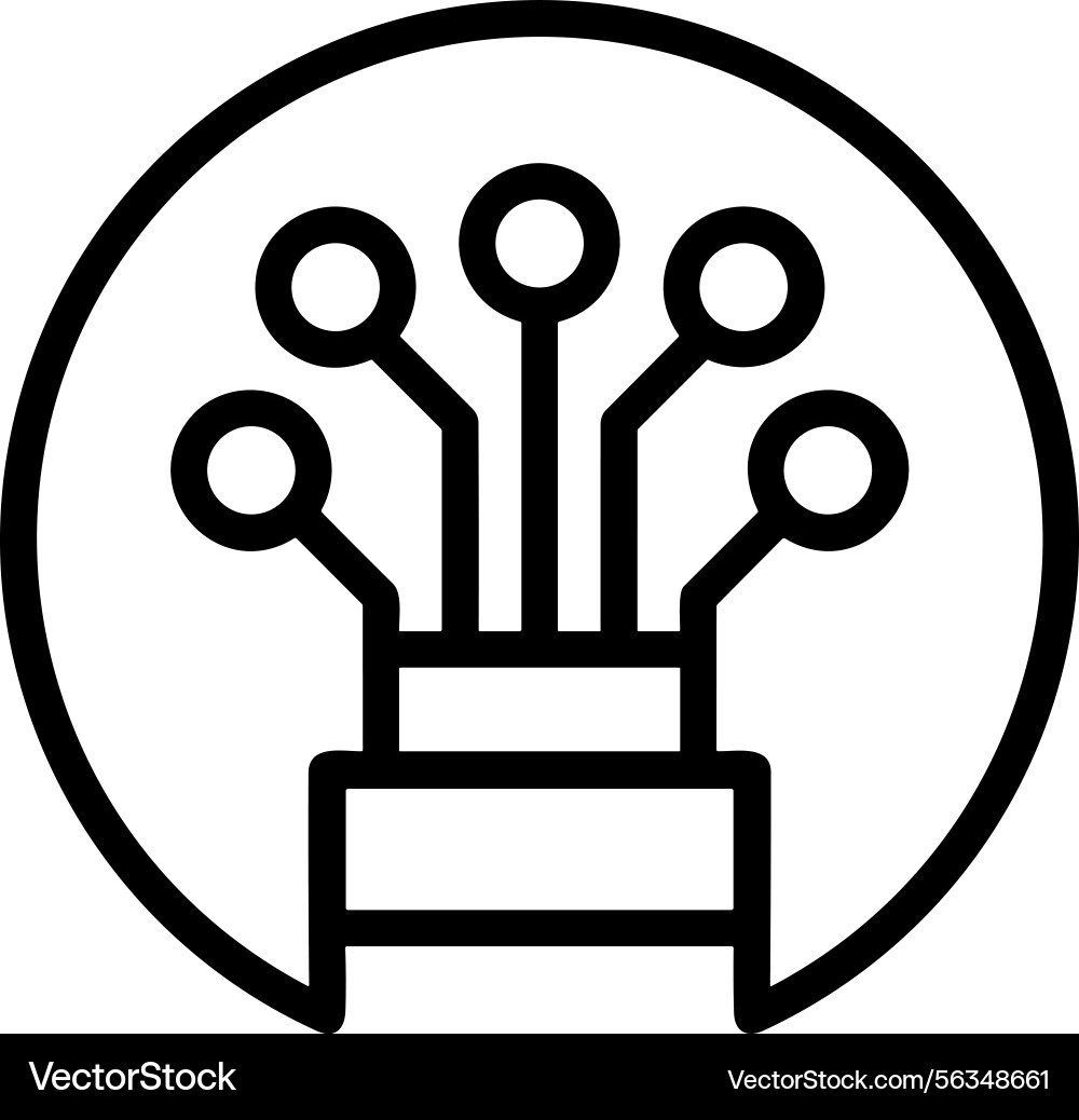 Computer icon symbol image Vector Image