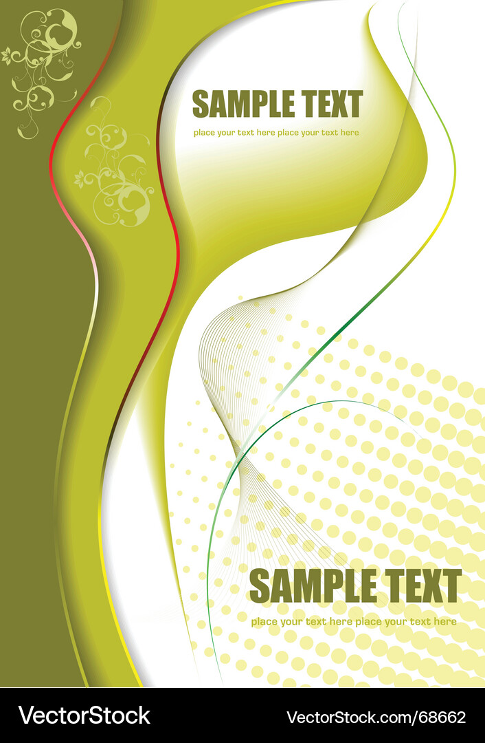 Abstract Twist Background Vector Image