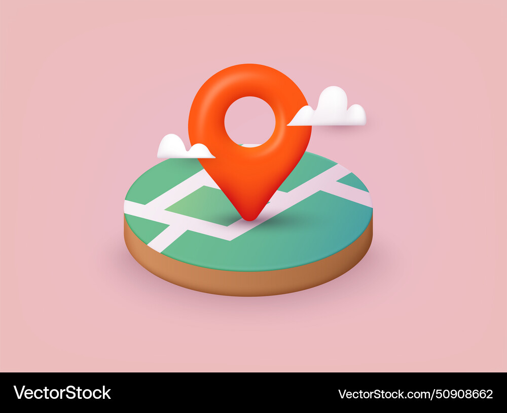 Realistic location map pin gps pointer markers Realistic location map pin gps pointer markers Vector Image