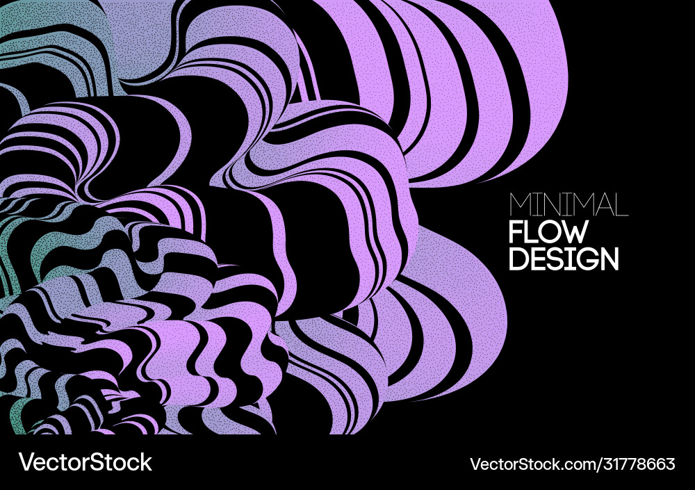 Modern abstract design background flow Modern abstract design background flow vector image