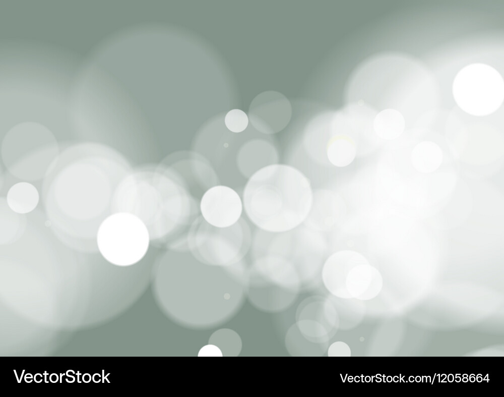 Abstract bokeh light background Vector Image