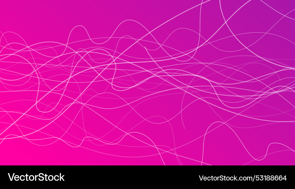 Abstract gradient background with wave beams vector image