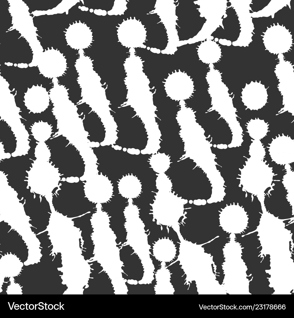 Abstract paint splashes and blots pattern Abstract paint splashes and blots pattern vector image