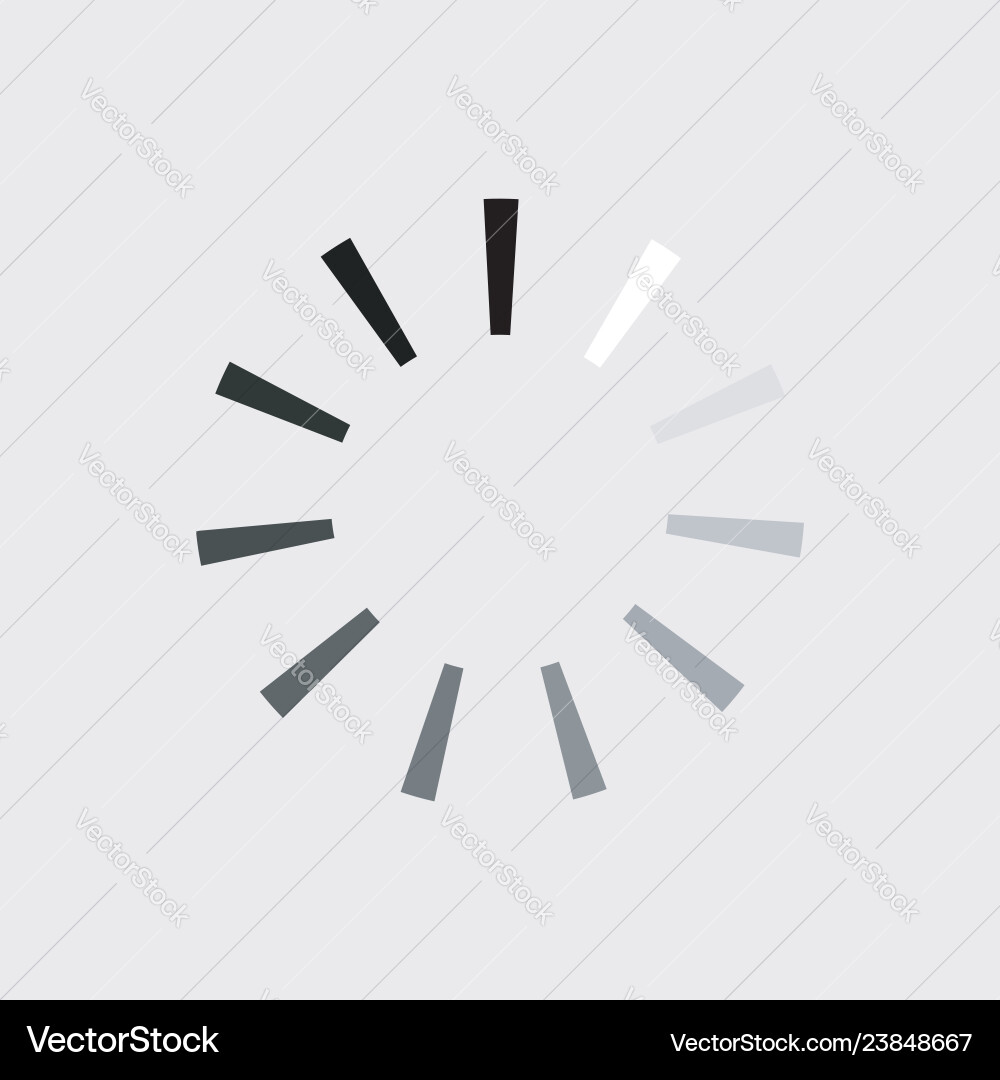 Loading Circle Progress vector image