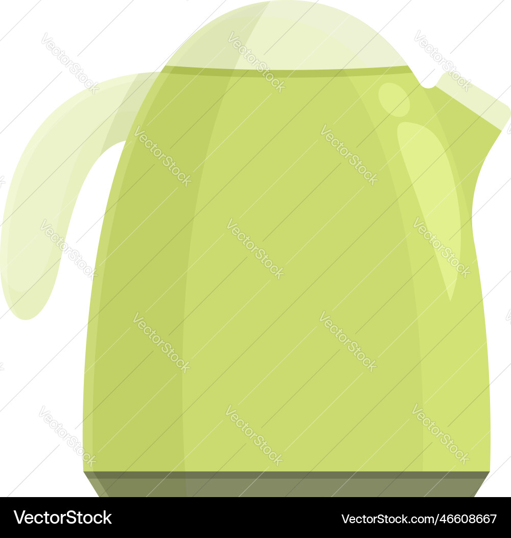 Wasserkocher Icon Cartoon Geschirr Wasserkocher Icon Cartoon Geschirr vektorbild