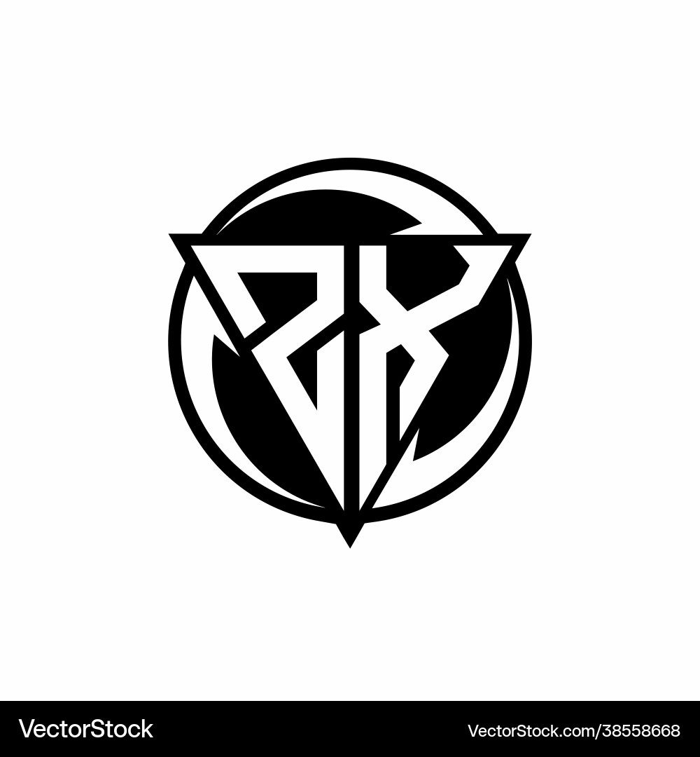 Zx logo monogram design template Royalty Free Vector Image Zx logo monogram design template Royalty Free Vector Image