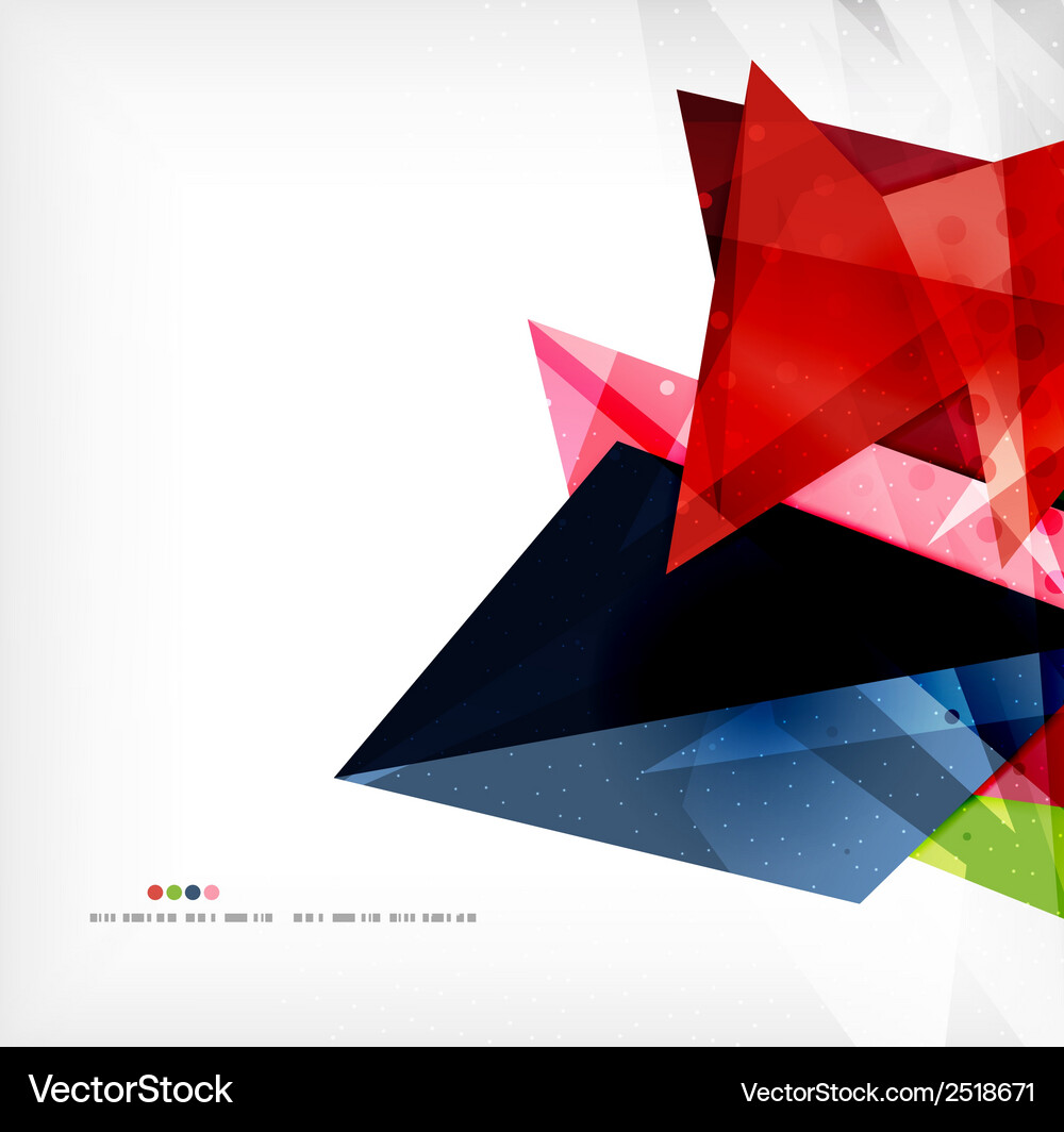 Abstract sharp angles background Vector Image