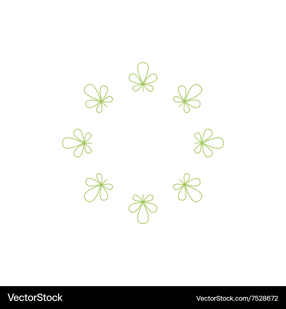 Design element on a white background vector image