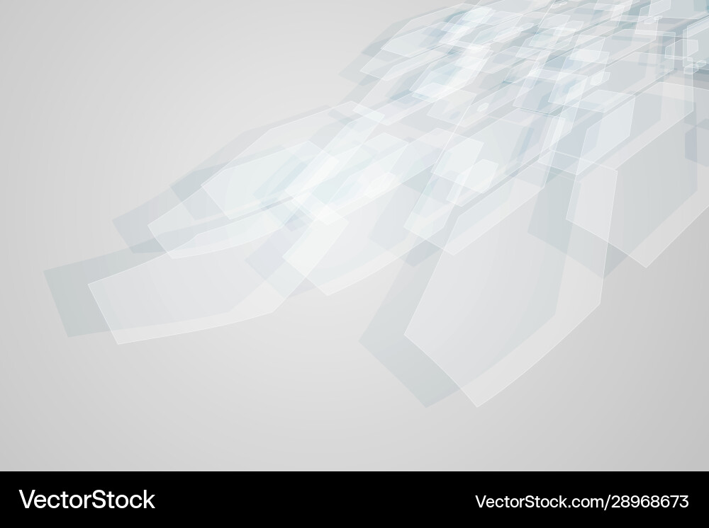 Abstract tech design hexagonal pattern Abstract tech design hexagonal pattern vector image