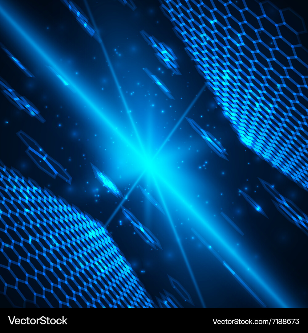 Futuristic digital background with space for text vector image