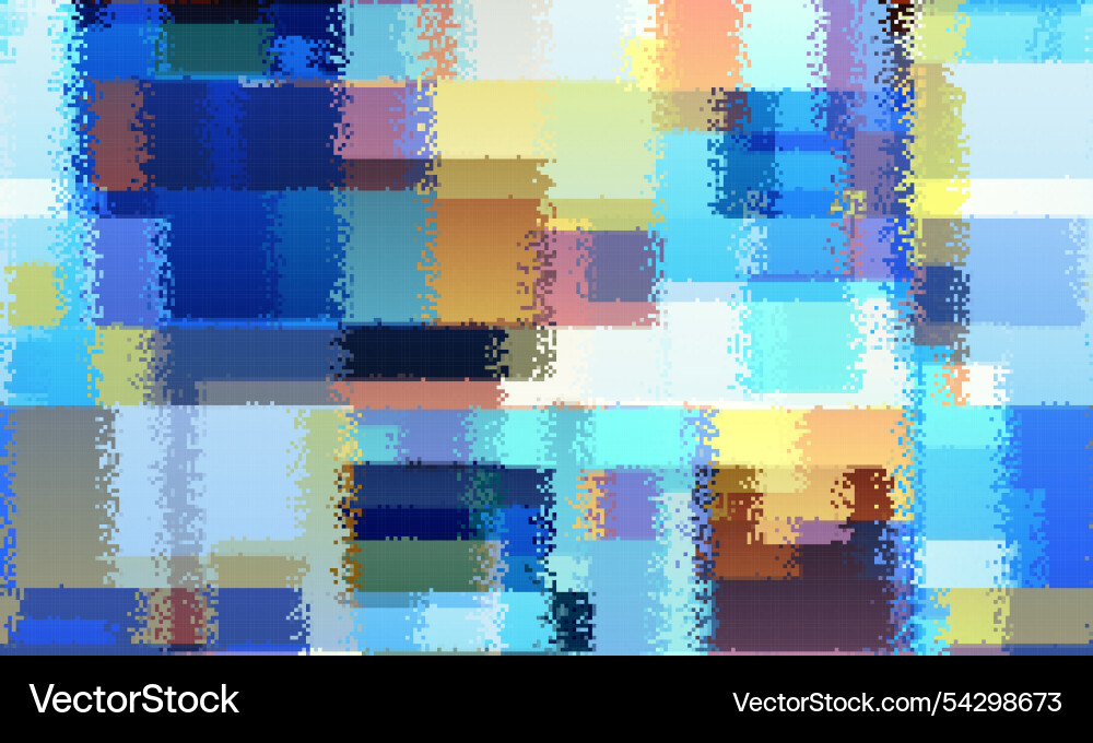 Pixel bitmap texture pattern geometric Vector Image