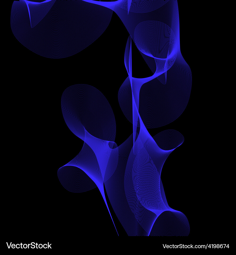 Abstract background of lines vector image
