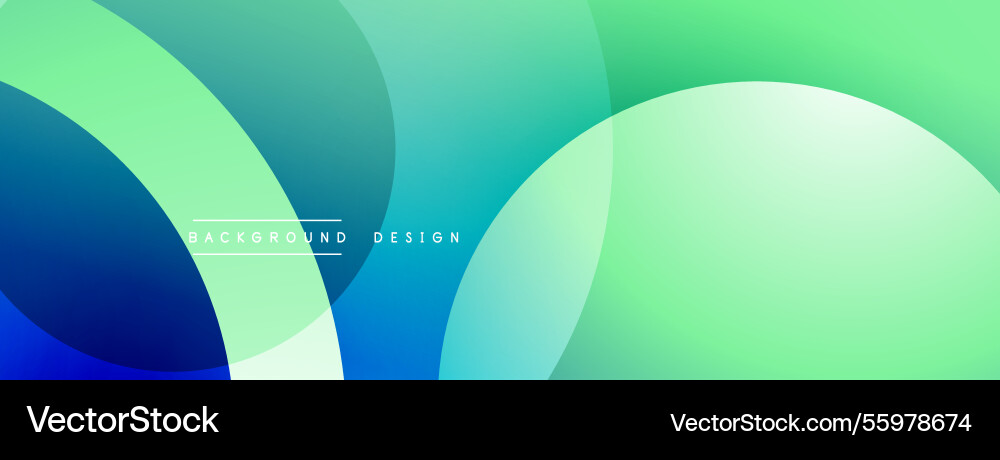 Abstract composition with layered circular Abstract composition with layered circular vector image