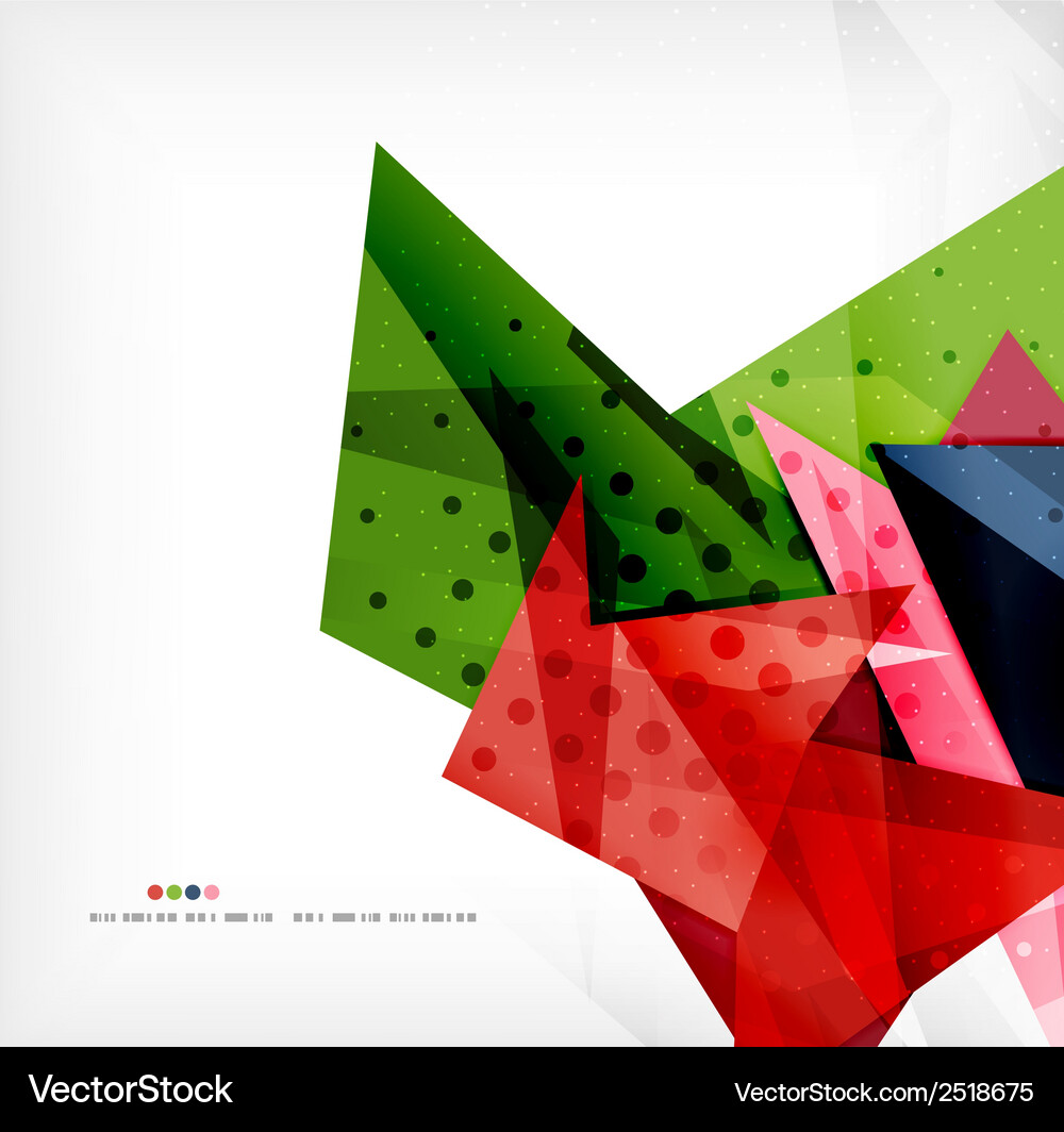 Abstract sharp angles background Vector Image