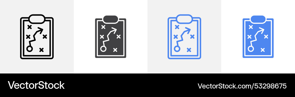 Clipboard map icon set use for web ui or app Clipboard map icon set use for web ui or app Vector Image