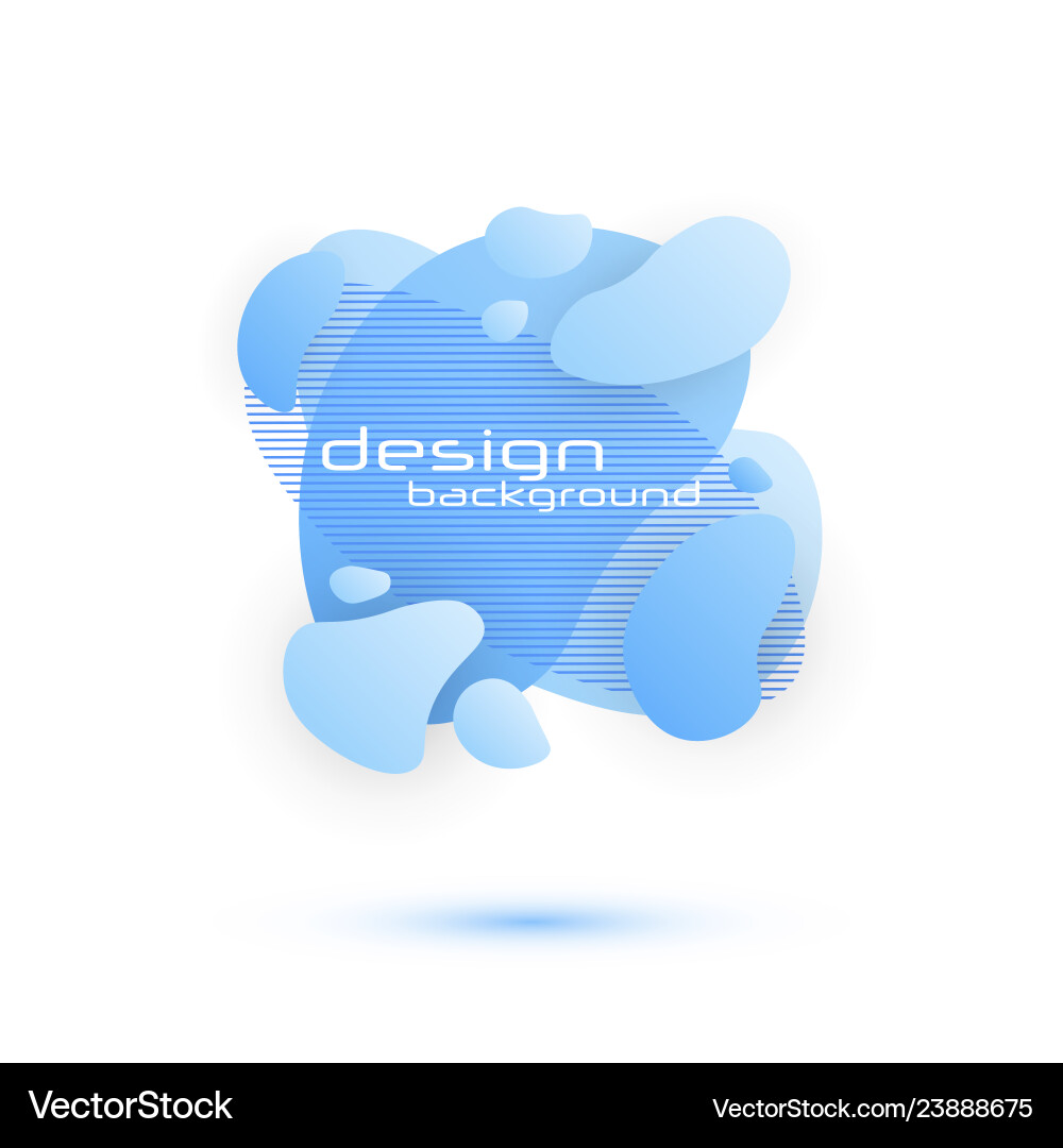 Dynamic fluid design Dynamic fluid design vector image