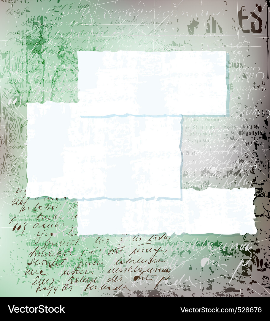 Distressed Paper Background Vector Image