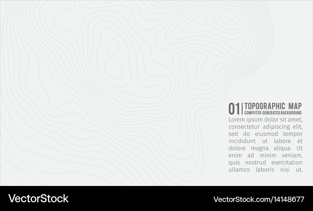 Topographic map background with space for copy Topographic map background with space for copy vector image