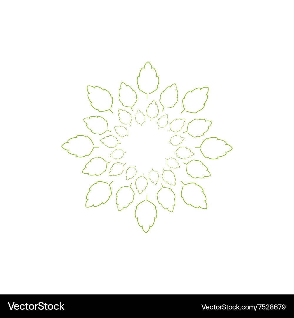 Design element on a white background vector image