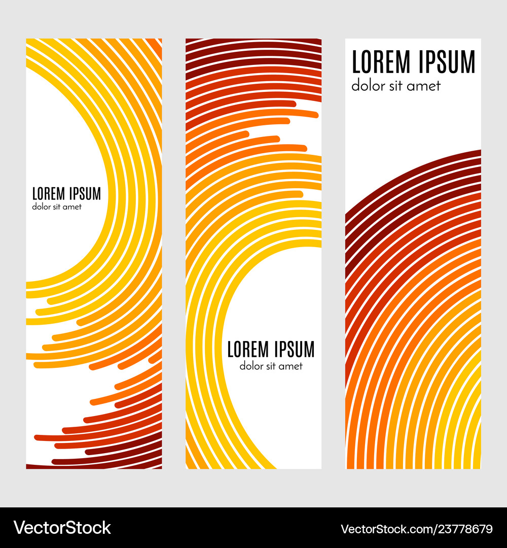 Set of abstract vertical header banners – Royalty-Free Vector | VectorStock, image size:1000x1080