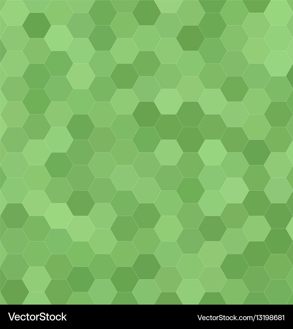 Abstract hexagonal tile mosaic background Vector Image