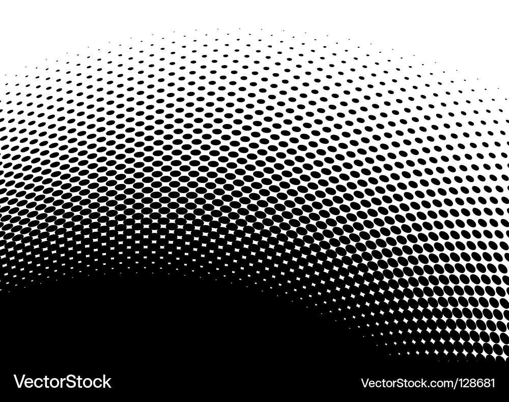 Halftone Dots Abstract Pattern vector image
