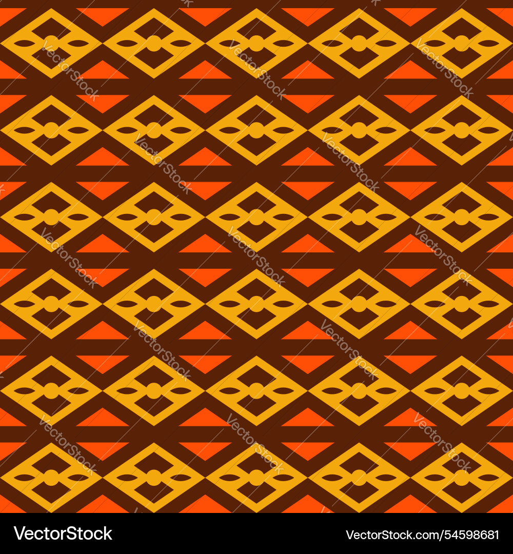 Kenya pattern design abstract collection Vector Image