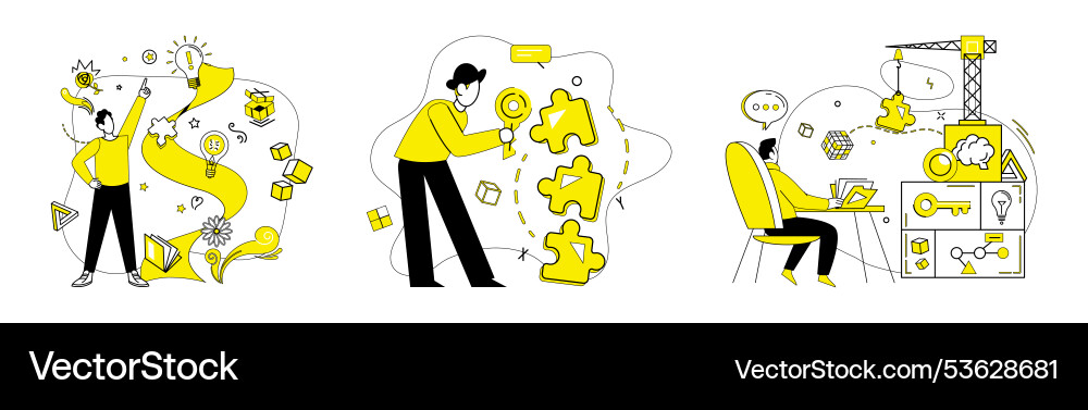 Problem solving success blossoms where strategy Problem solving success blossoms where strategy Vector Image