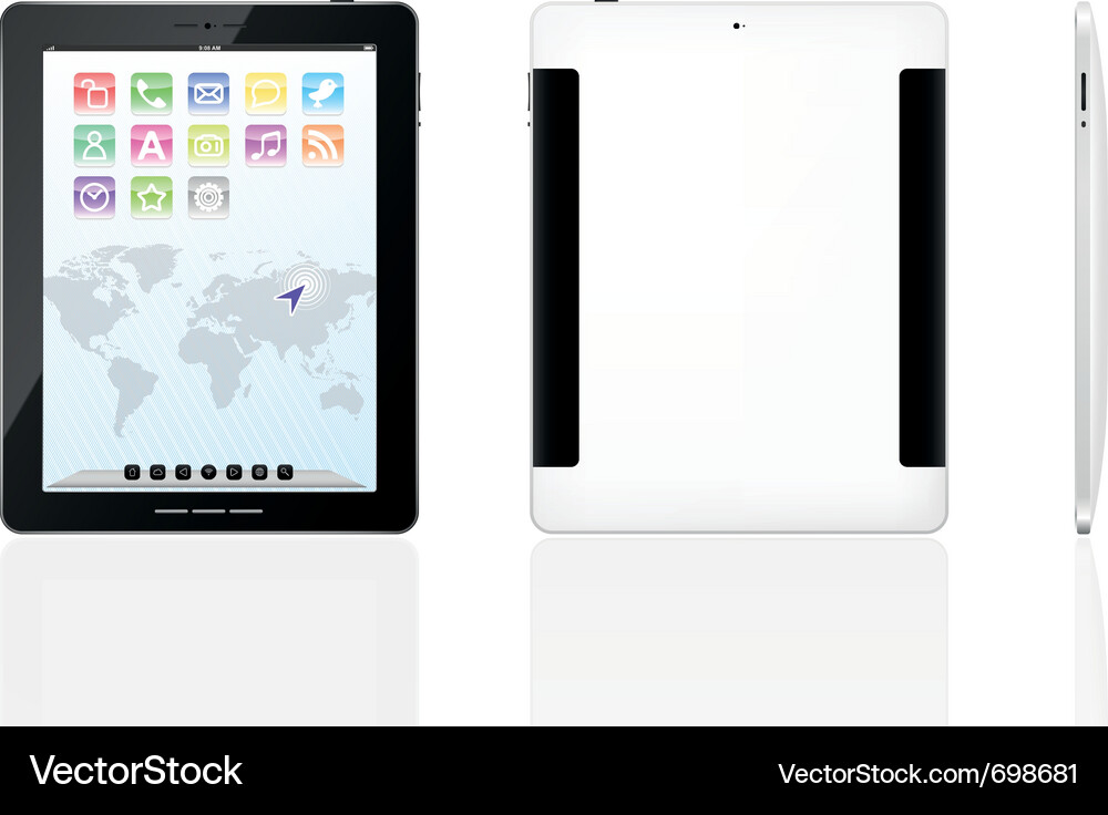 Tablet computer Vector Image