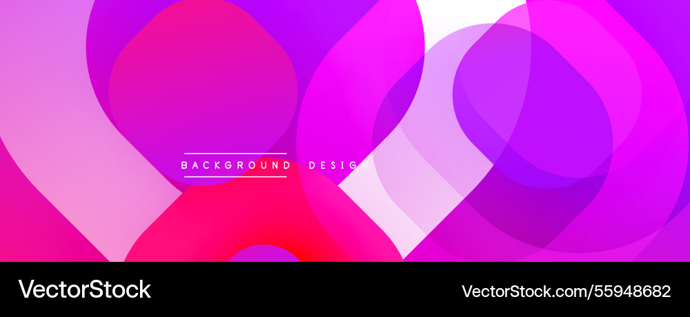 Circular abstract design with overlapping Circular abstract design with overlapping Vector Image