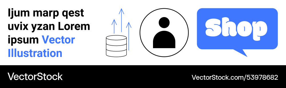 Data management and user profile integration Data management and user profile integration Vector Image